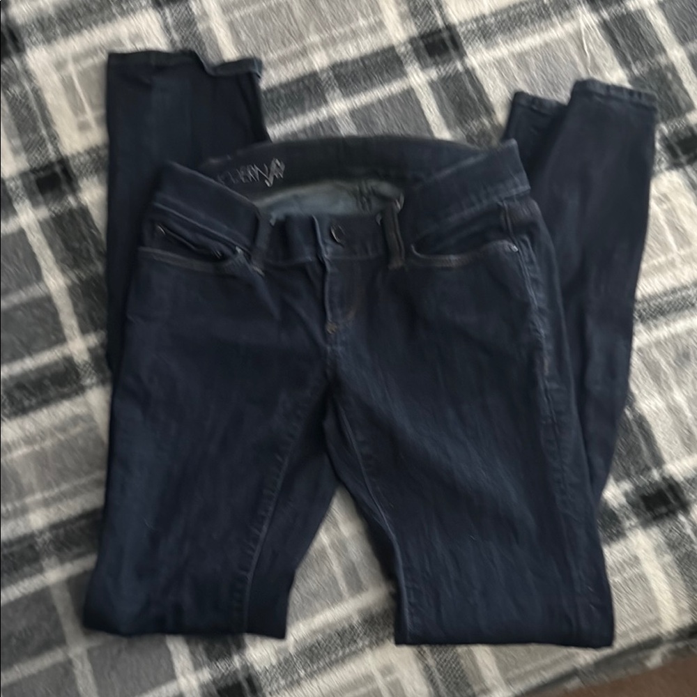 Ann Taylor Blue Jeggings Slim Fit Denim